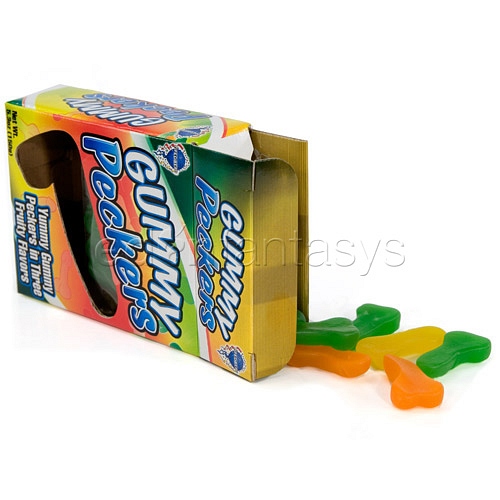 Product: Gummy peckers