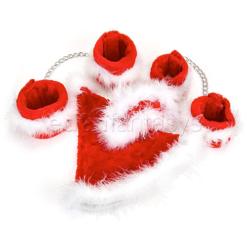 Product: Xmas plush cuff set