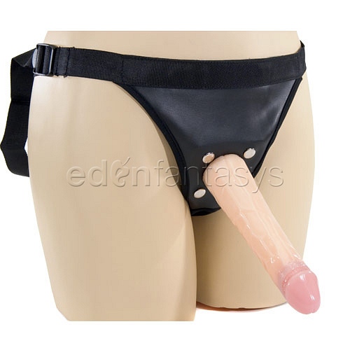 Product: Powerlock harness with slimline cock