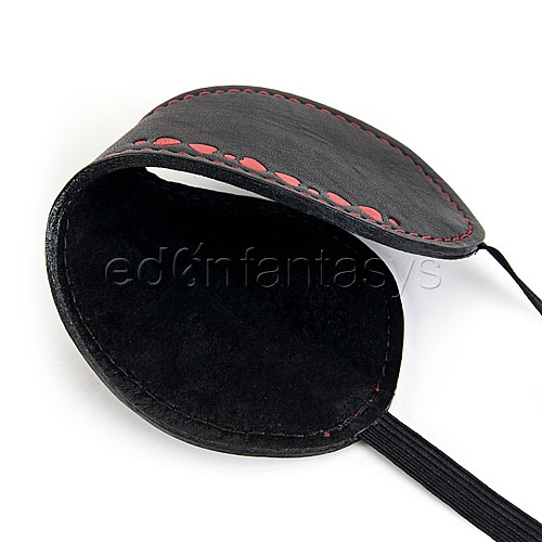 Product: Hearts leather blindfold