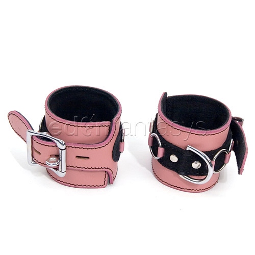 Product: Pretty in pink wrist cuffs