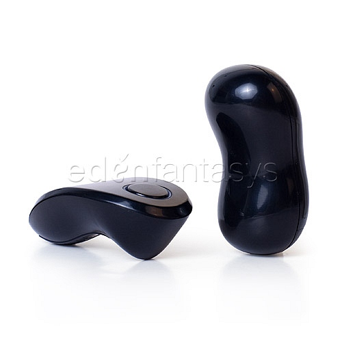 Product: Remote control vibrating little black panty thong