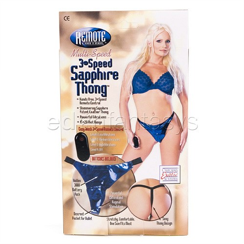 Remote control thong - Strap-on vibrators - EdenFantasys Remote control thong - Strap-on vibrators - EdenFantasys