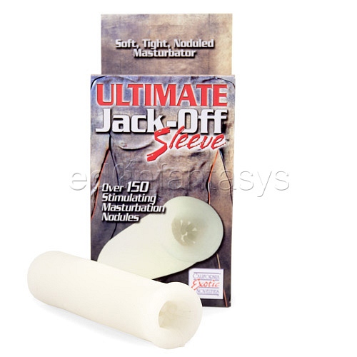 Product: Ultimate jack-off sleeve