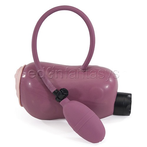 cock sucker sex toy PDX Extreme Coed Cocksucker Stroker in Brown – PinkCherry main image 1