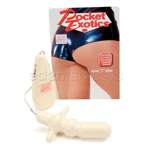 Pocket exotics&trade; anal T vibrator - Anal vibrators