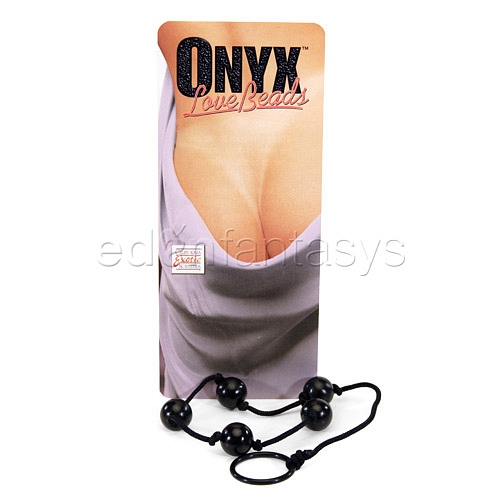 Product: Onyx love beads