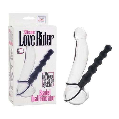 Product: Love Rider beaded dual penetrator