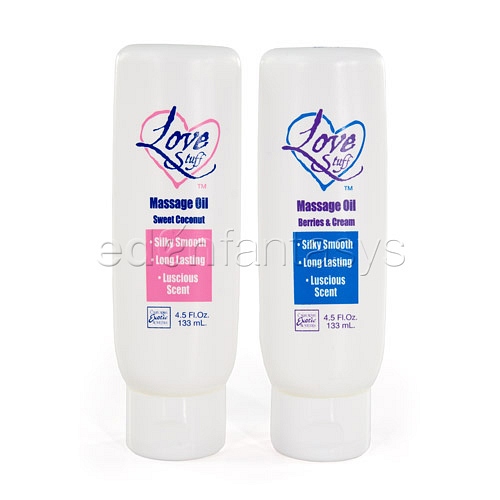 Product: Love stuff massage oil