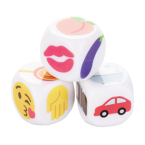 Product: Emojigasm dice