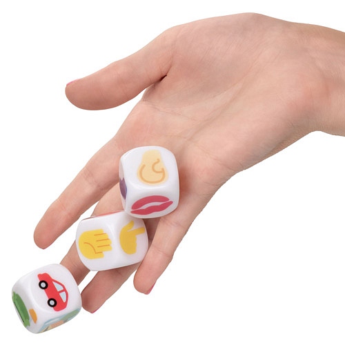 Product: Emojigasm dice