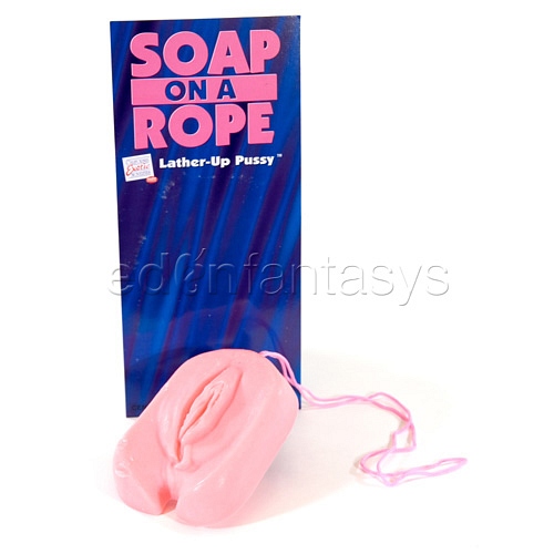 Product: Soap on a rope - vagina