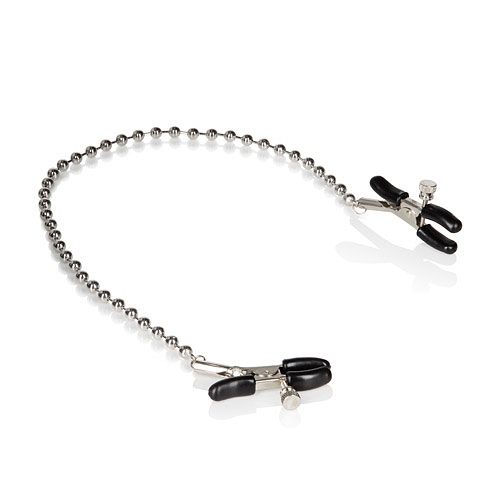 Product: Silver beaded nipple clamps