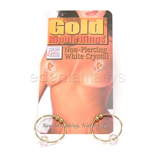 Product: Crystal bead nipple ring