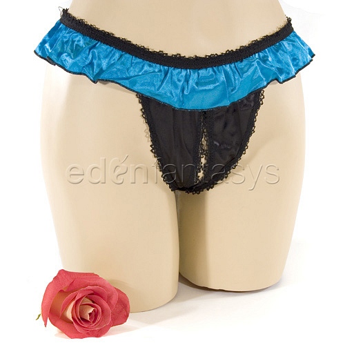 Product: Sunset neon crotchless panty