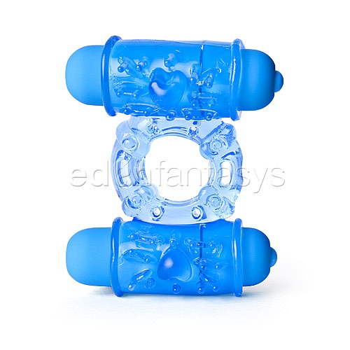Product: Double vibrating bullet ring