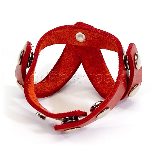 Product: V style cock & ball toy