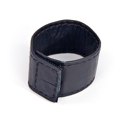 Product: Leather cock ring with velcro closure