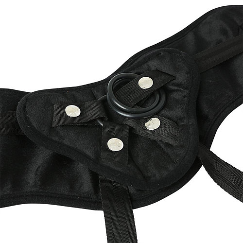 Product: Plus size beginner's black strap-on