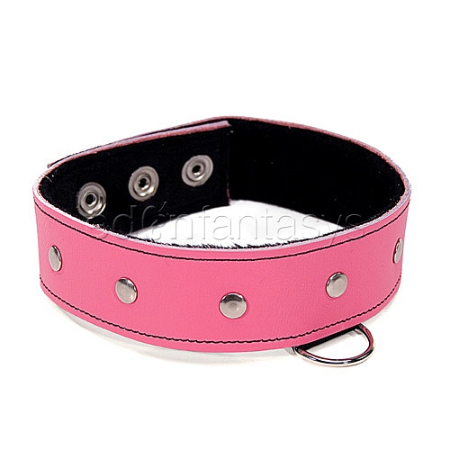 Product: Make me blush leather collar