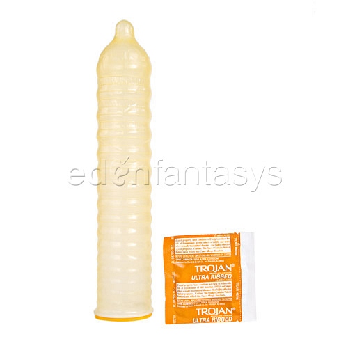 Product: Trojan ultra ribbed condoms