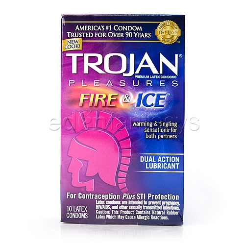 Product: Trojan pleasures fire & ice