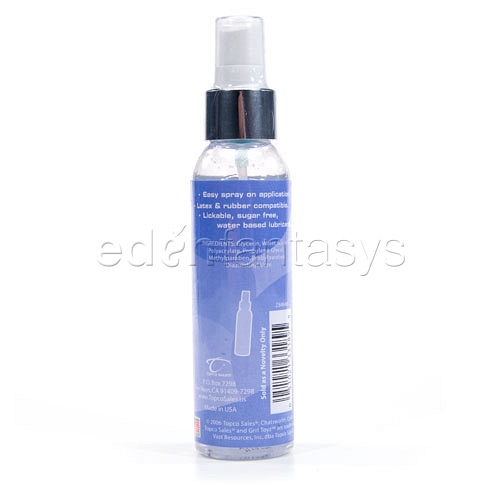 Product: Grrltoyz spray lubricant