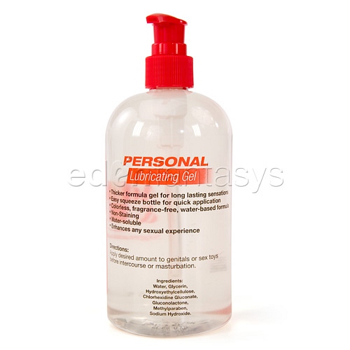 Product: Personal lubricating gel