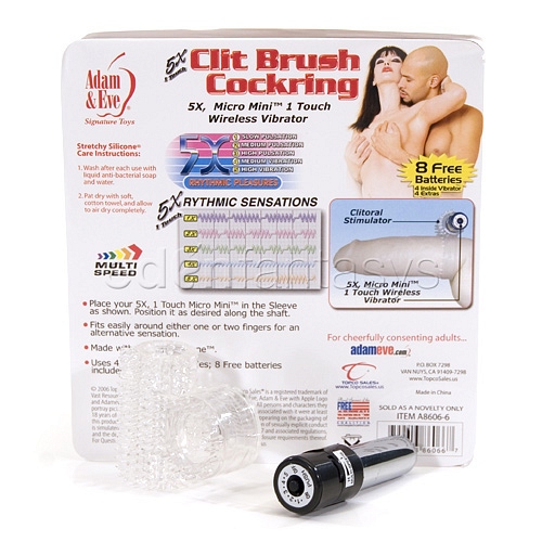 Product: Clit brush cockring