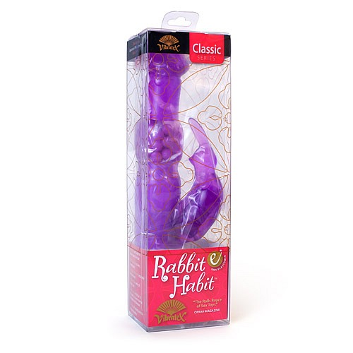 rabbit habit vibrator Rabbit Habit Deluxe Original Vibrator Purple main image 0