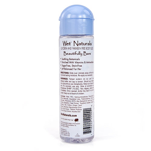 Product: Wet naturals beautifully bare