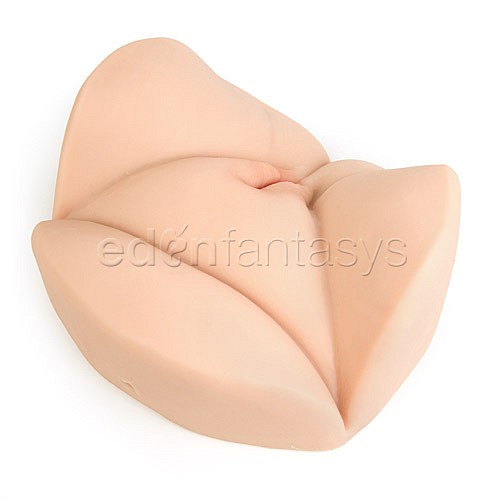 April Flores' voluptuous Cyberskin pussy - Realistic vaginas