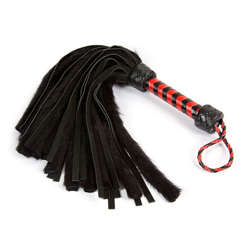 Product: Mini faux fur flogger