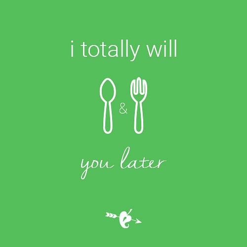 I Totally Will Spoon and Fork You Later Gift Card