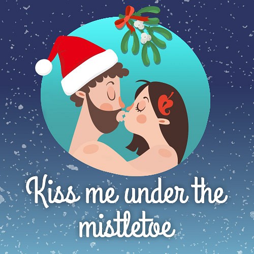 Kiss Me Under the Mistletoe Gift Card — image 1