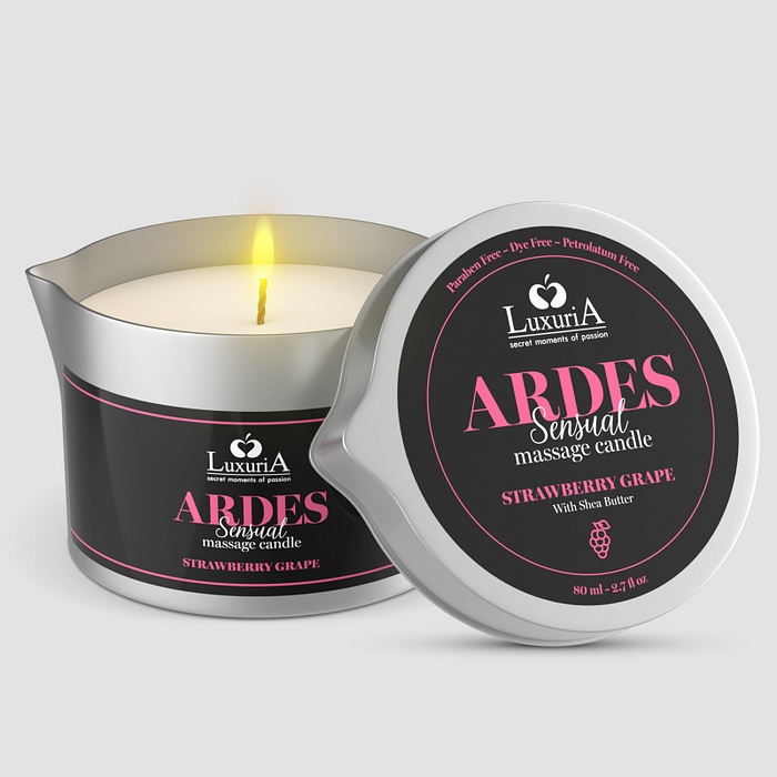 Product: Luxuria ardes massage candle