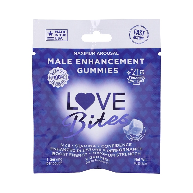 Product: Love Bites male enhancement gummies