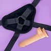 Soft touch harness and 8.5" dildo set View #1