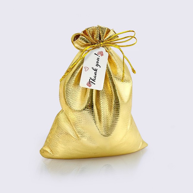 Product: Gold gift pouch