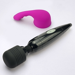 Rechargeable wand massager G-spot set