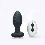ram inflatable vibrating anal expander Remote Control Vibrating Silicone Anal Beads – Boyzshop main image 0