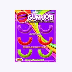 Gum Job oral sex teeth candy