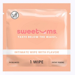 Sweetums flavored wipe mango - 1 piece