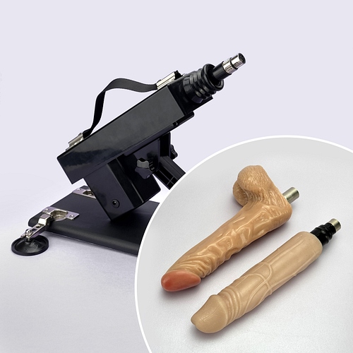 Auto Fuk + extra realistic dildo set