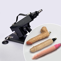 Auto fuk + extra dual dildo set