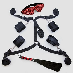 Soft touch bed restraint kit