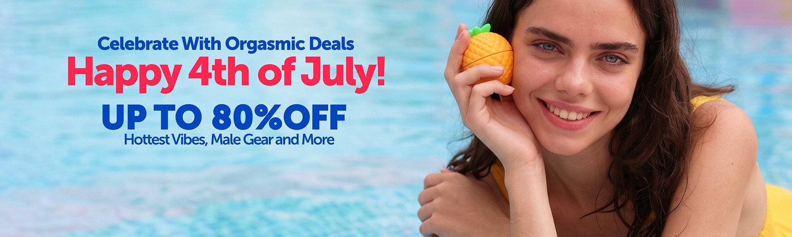Happy 4th of July. Up To 80% Off Hottest Vibes, Male and More