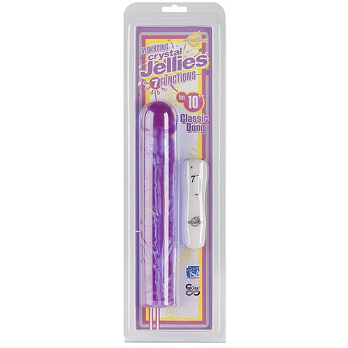 Product: Vibrating 10" jelly dong