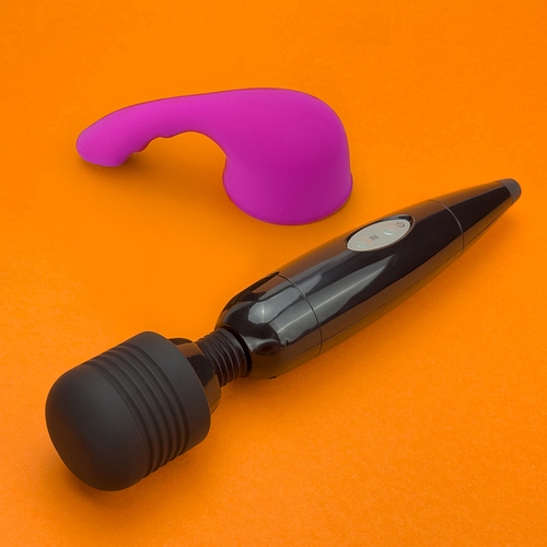 Rechargeable wand massager G-spot set