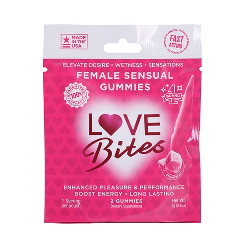 Love Bites female sensual gummies